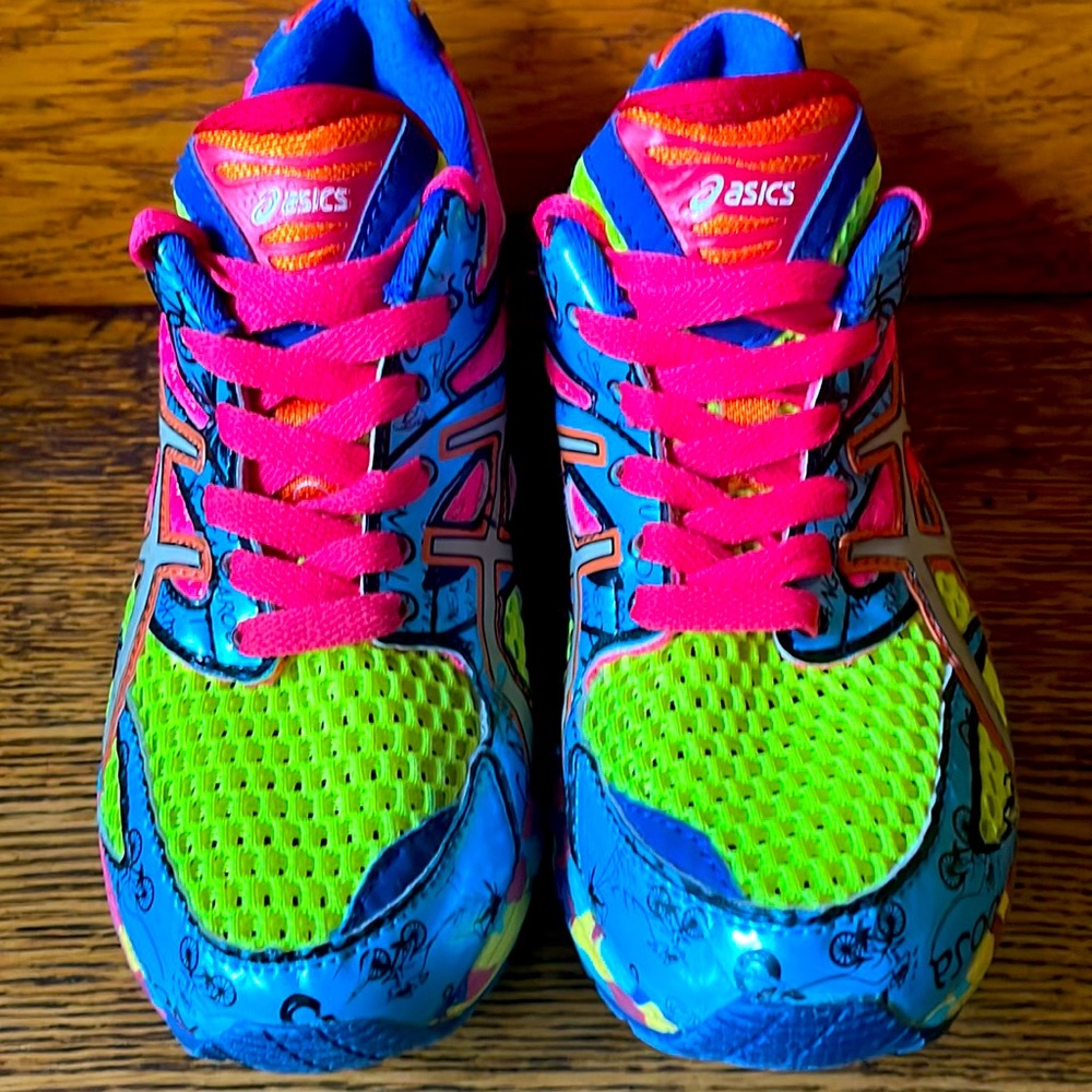 Asics Noosa Tri 6 T113N Triathlon Shoes Running Racing US SZ 5 1/2 WOMENS